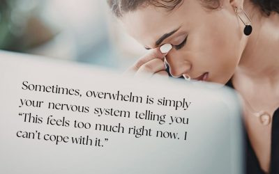 How to Stay With Yourself While Feeling Overwhelmed